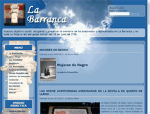 Tablet Screenshot of labarranca.org